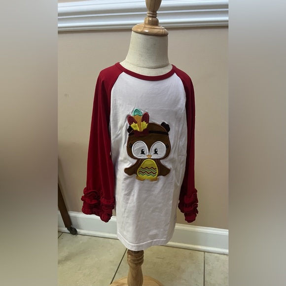 Smock Monkey Charming Owl Long Sleeve - Picture 1 of 2